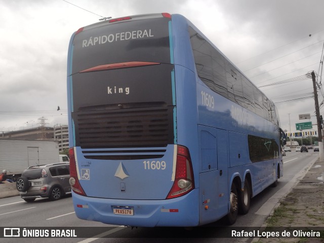 Rápido Federal 11609 na cidade de São Paulo, São Paulo, Brasil, por Rafael Lopes de Oliveira. Número da foto: #10757698.
