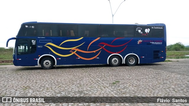 Ônibus Particulares 7259 na cidade de Santa Teresinha, Bahia, Brasil, por Flávio  Santos. Número da foto: #10757986.