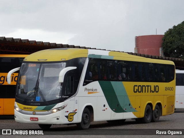 Empresa Gontijo de Transportes 18400 na cidade de Vitória da Conquista, Bahia, Brasil, por Rava Ogawa. ID da foto: 10760046.