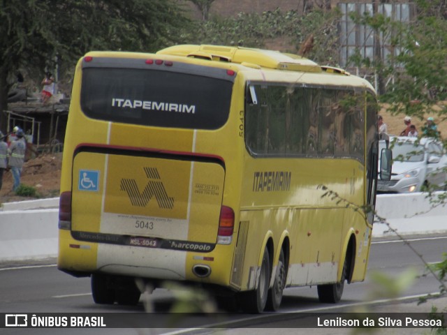 Viação Itapemirim 5043 na cidade de Caruaru, Pernambuco, Brasil, por Lenilson da Silva Pessoa. Número da foto: #10759337.