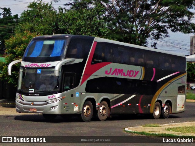 Viação Jam Joy 9315 na cidade de Teresina, Piauí, Brasil, por Lucas Gabriel. ID da foto: 10758901.