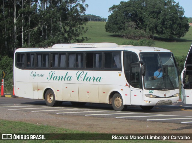 Expresso Santa Clara 207 na cidade de Rio Pardo, Rio Grande do Sul, Brasil, por Ricardo Manoel Limberger Carvalho. Número da foto: #10757725.
