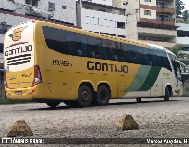 Empresa Gontijo de Transportes 19265 na cidade de Cachoeiro de Itapemirim, Espírito Santo, Brasil, por Marcos Ataydes. N. Número da foto: #10757308.