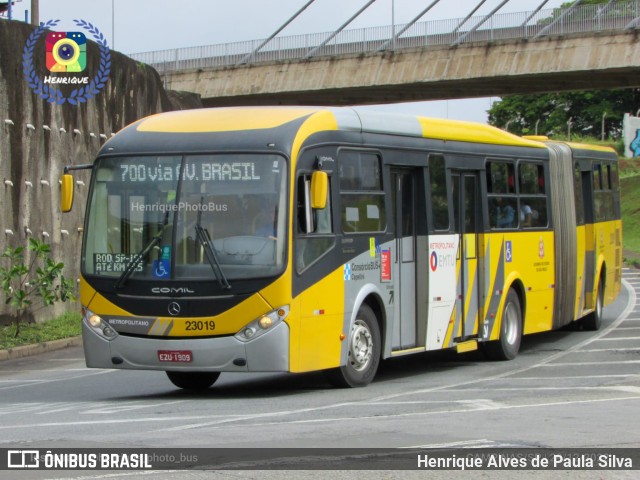 Transportes Capellini 23019 na cidade de Campinas, São Paulo, Brasil, por Henrique Alves de Paula Silva. Número da foto: #10759095.