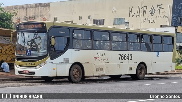 Expresso São José 76643 na cidade de Candangolândia, Distrito Federal, Brasil, por Brenno Santos. ID da foto: 10757313.