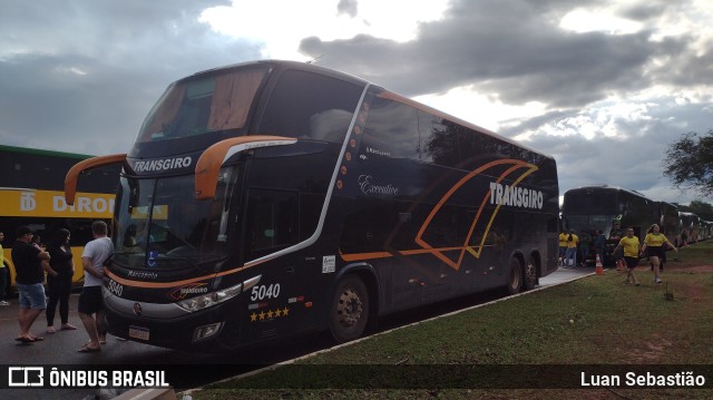 Transgiro Turismo 5040 na cidade de Brasília, Distrito Federal, Brasil, por Luan Sebastião. Número da foto: #10757120.