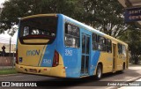 TCGL - Transportes Coletivos Grande Londrina 3343 na cidade de Londrina, Paraná, Brasil, por André Aguirra Taioqui. Número da foto: #:id.