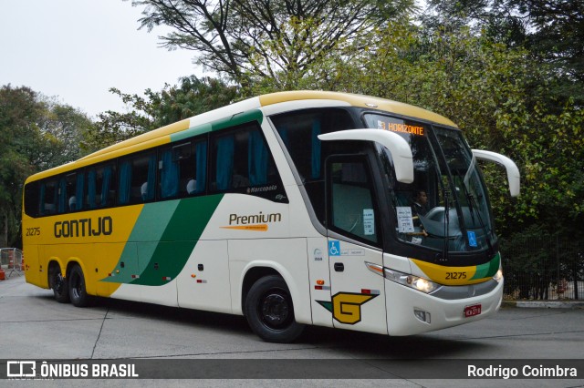 Empresa Gontijo de Transportes 21275 na cidade de São Paulo, São Paulo, Brasil, por Rodrigo Coimbra. ID da foto: 11501743.