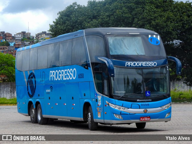 Auto Viação Progresso 6058 na cidade de Recife, Pernambuco, Brasil, por Ytalo Alves. Número da foto: #11499972.