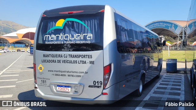Mantiqueira Transportes e Turismo Receptivo 019 na cidade de Aparecida, São Paulo, Brasil, por Fábio Paixão. Número da foto: #11499624.