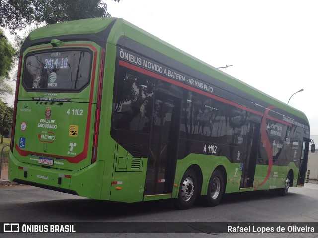 Himalaia Transportes > Ambiental Transportes Urbanos 4 1102 na cidade de São Paulo, São Paulo, Brasil, por Rafael Lopes de Oliveira. Número da foto: #11500134.