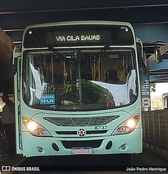 Viação Paraty 8737 na cidade de Jaú, São Paulo, Brasil, por João Pedro Henrique. Número da foto: #11500774.