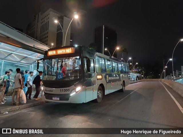 Viação Jardins 11200 na cidade de Belo Horizonte, Minas Gerais, Brasil, por Hugo Henrique de Figueiredo. Número da foto: #11499382.