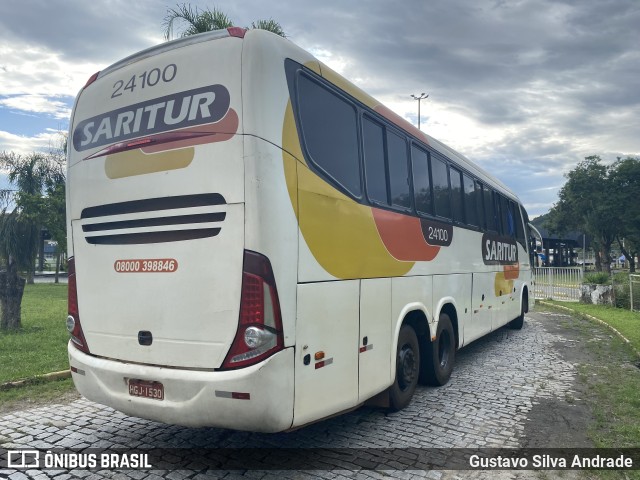 Saritur - Santa Rita Transporte Urbano e Rodoviário 24100 na cidade de Juiz de Fora, Minas Gerais, Brasil, por Gustavo Silva Andrade. Número da foto: #11499454.