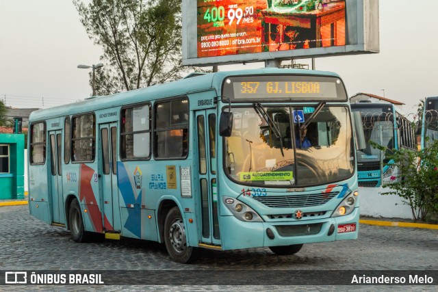 Viação Siará Grande 14303 na cidade de Fortaleza, Ceará, Brasil, por Arianderso Melo. Número da foto: #11501952.
