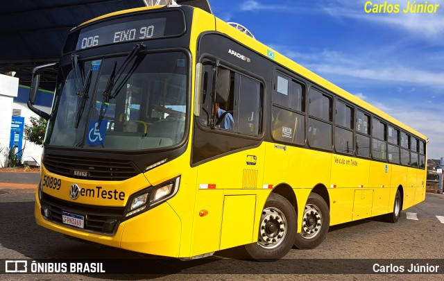 Rápido Araguaia 50899 na cidade de Aparecida de Goiânia, Goiás, Brasil, por Carlos Júnior. ID da foto: 11502048.