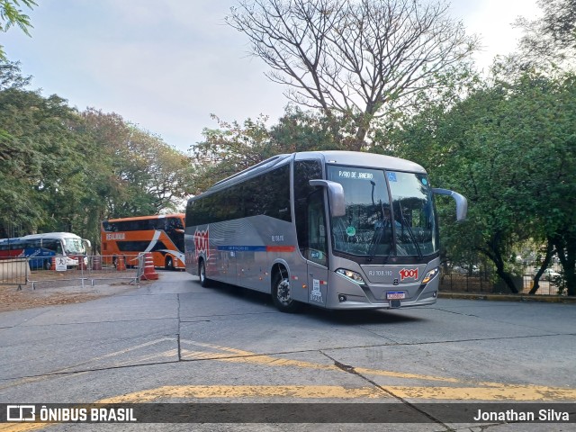 Auto Viação 1001 RJ 108.110 na cidade de São Paulo, São Paulo, Brasil, por Jonathan Silva. ID da foto: 11500071.