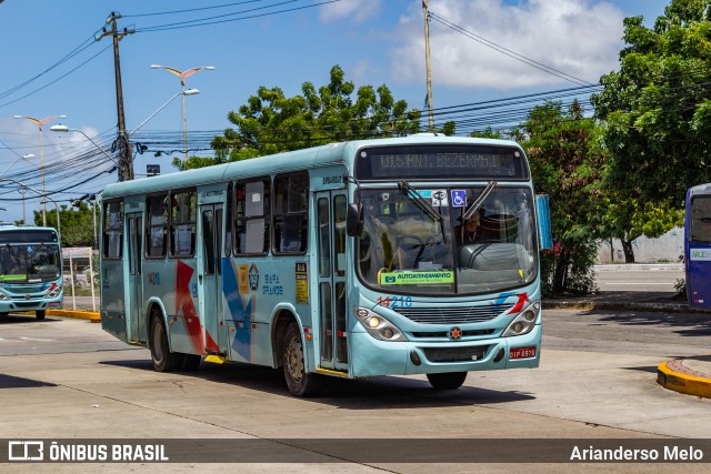 Viação Siará Grande 14218 na cidade de Fortaleza, Ceará, Brasil, por Arianderso Melo. Número da foto: #11501936.