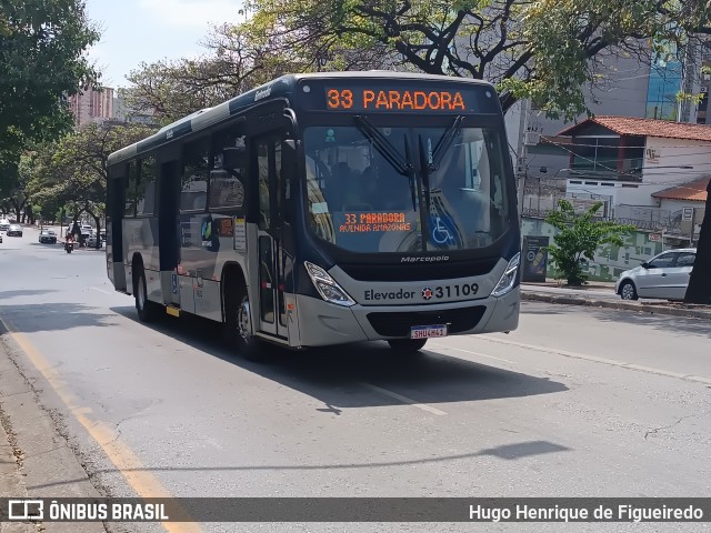 Coletivos São Lucas 31109 na cidade de Belo Horizonte, Minas Gerais, Brasil, por Hugo Henrique de Figueiredo. Número da foto: #11499897.