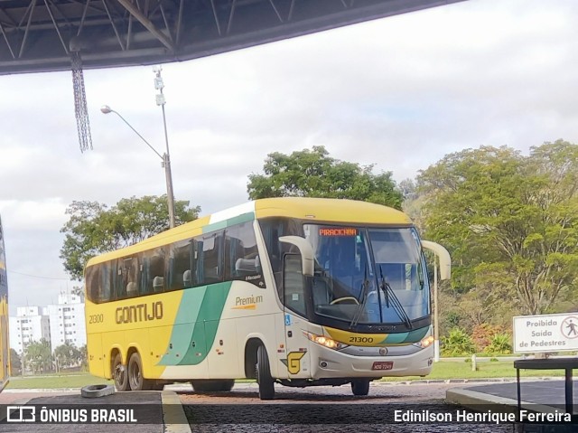 Empresa Gontijo de Transportes 21300 na cidade de Jundiaí, São Paulo, Brasil, por Edinilson Henrique Ferreira. Número da foto: #11502169.
