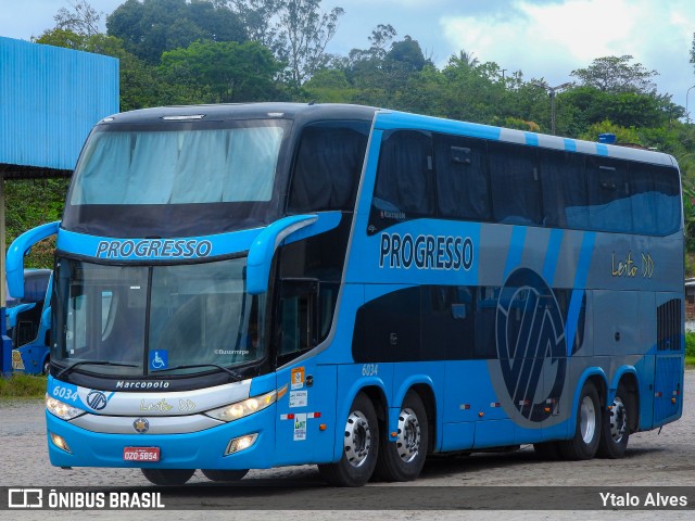 Auto Viação Progresso 6034 na cidade de Recife, Pernambuco, Brasil, por Ytalo Alves. Número da foto: #11499678.