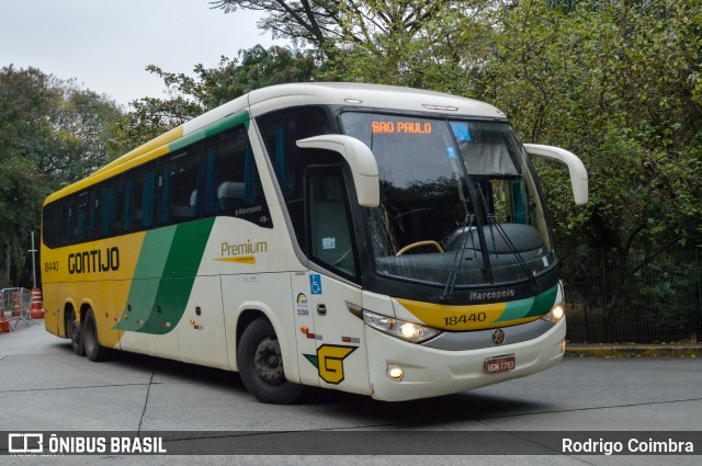 Empresa Gontijo de Transportes 18440 na cidade de São Paulo, São Paulo, Brasil, por Rodrigo Coimbra. ID da foto: 11501821.