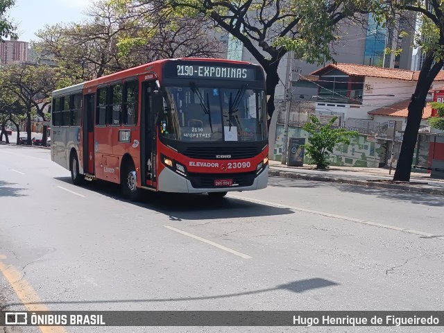 Laguna Auto Ônibus 23090 na cidade de Belo Horizonte, Minas Gerais, Brasil, por Hugo Henrique de Figueiredo. Número da foto: #11499914.