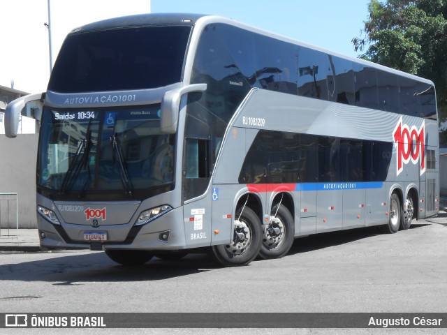 Auto Viação 1001 RJ 108.1209 na cidade de Rio de Janeiro, Rio de Janeiro, Brasil, por Augusto César. Número da foto: #11499570.