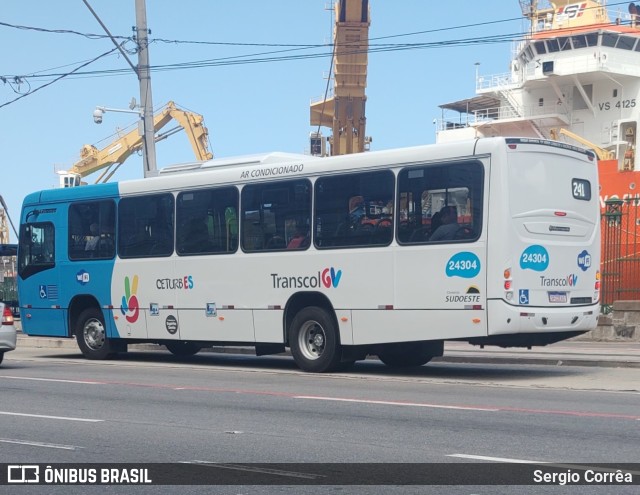 Unimar Transportes 24304 na cidade de Vitória, Espírito Santo, Brasil, por Sergio Corrêa. ID da foto: 11499725.