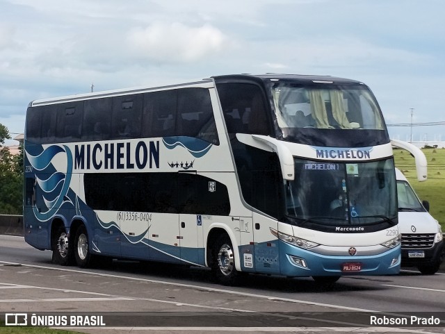 Michelon Turismo 2290 na cidade de São José dos Campos, São Paulo, Brasil, por Robson Prado. Número da foto: #11502210.