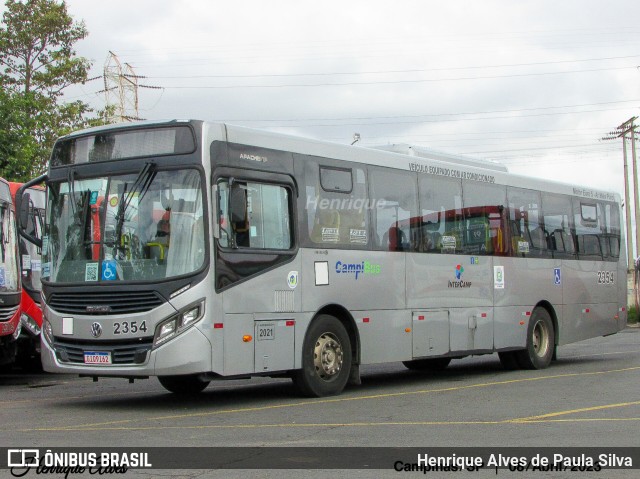 Expresso CampiBus 2354 na cidade de Campinas, São Paulo, Brasil, por Henrique Alves de Paula Silva. Número da foto: #11502355.