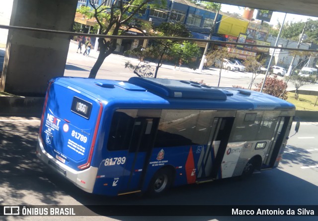 Next Mobilidade - ABC Sistema de Transporte 81.789 na cidade de São Bernardo do Campo, São Paulo, Brasil, por Marco Antonio da Silva. ID da foto: 11502506.