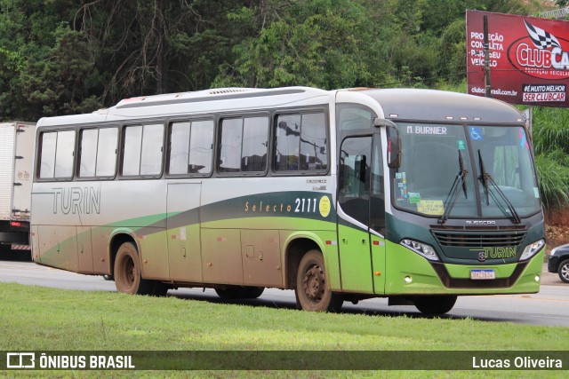 Turin Transportes 2111 na cidade de Conselheiro Lafaiete, Minas Gerais, Brasil, por Lucas Oliveira. Número da foto: #11525929.