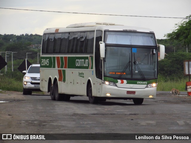 Empresa Gontijo de Transportes 20145 na cidade de Taquaritinga do Norte, Pernambuco, Brasil, por Lenilson da Silva Pessoa. ID da foto: 11526548.