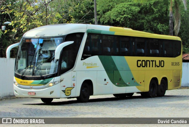 Empresa Gontijo de Transportes 18365 na cidade de Fortaleza, Ceará, Brasil, por David Candéa. ID da foto: 11525936.