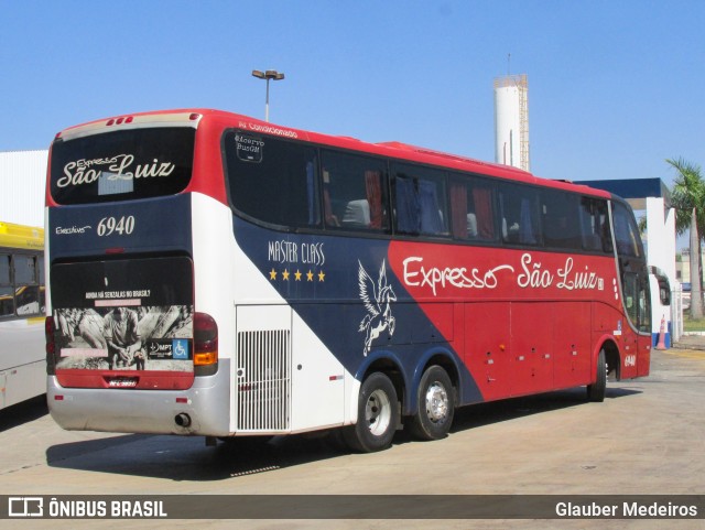 Expresso São Luiz 6940 na cidade de Goiânia, Goiás, Brasil, por Glauber Medeiros. Número da foto: #11529329.