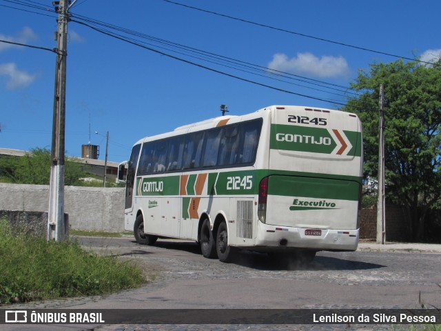 Empresa Gontijo de Transportes 21245 na cidade de Caruaru, Pernambuco, Brasil, por Lenilson da Silva Pessoa. ID da foto: 11529788.