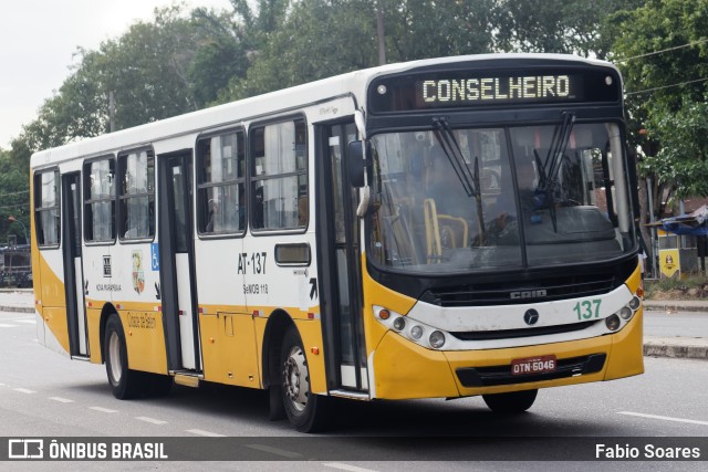 Empresa de Transportes Nova Marambaia AT-137 na cidade de Belém, Pará, Brasil, por Fabio Soares. ID da foto: 11528291.