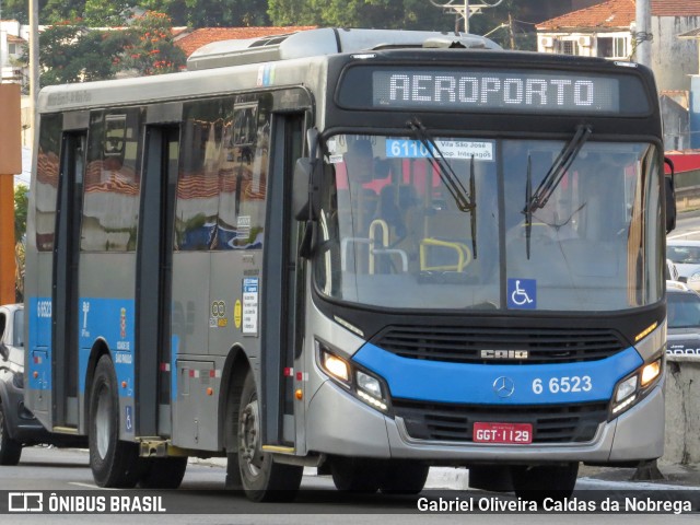 Transwolff Transportes e Turismo 6 6523 na cidade de São Paulo, São Paulo, Brasil, por Gabriel Oliveira Caldas da Nobrega. ID da foto: 11528833.