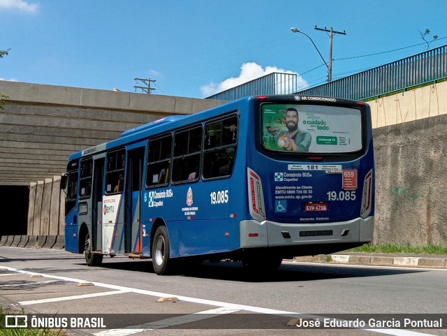 Transportes Capellini 19.085 na cidade de Campinas, São Paulo, Brasil, por José Eduardo Garcia Pontual. Número da foto: #11529374.