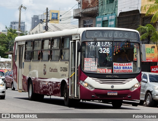 Viação Santa Rosa CV-32604 na cidade de Belém, Pará, Brasil, por Fabio Soares. ID da foto: 11530076.