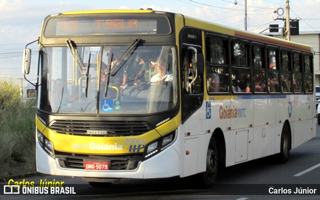 HP Transportes Coletivos 20066 na cidade de Goiânia, Goiás, Brasil, por Carlos Júnior. Número da foto: #11531153.