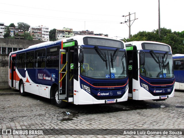 Viação Ideal B28507 na cidade de Rio de Janeiro, Rio de Janeiro, Brasil, por André Luiz Gomes de Souza. ID da foto: 11532848.