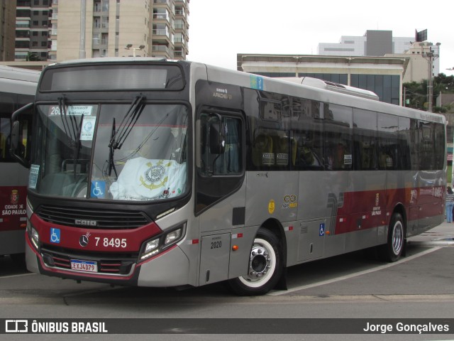 Transwolff Transportes e Turismo 7 8495 na cidade de Barueri, São Paulo, Brasil, por Jorge Gonçalves. Número da foto: #11531017.