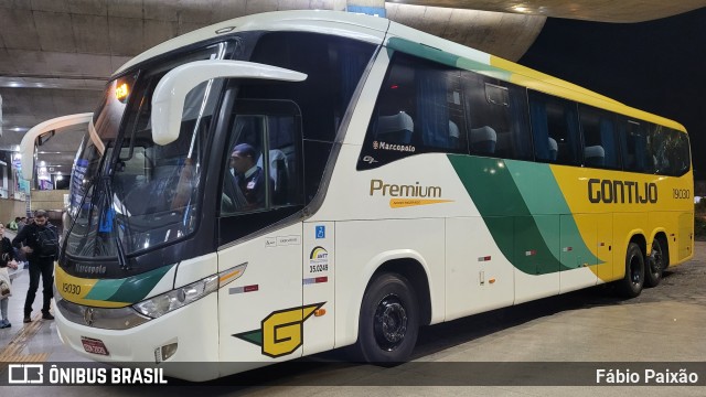 Empresa Gontijo de Transportes 19030 na cidade de Uberlândia, Minas Gerais, Brasil, por Fábio Paixão. ID da foto: 11531547.