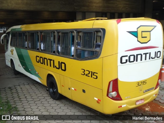 Empresa Gontijo de Transportes 3215 na cidade de Belo Horizonte, Minas Gerais, Brasil, por Hariel Bernades. Número da foto: #11532962.