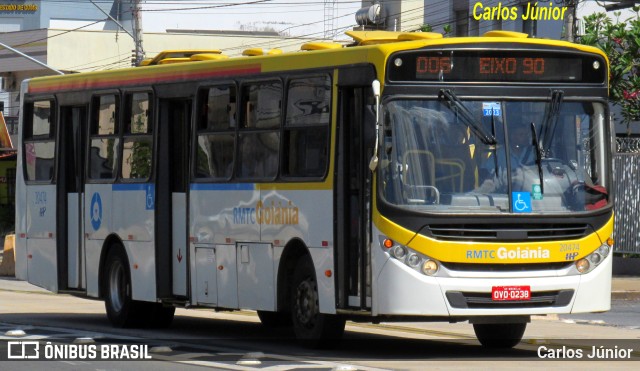 HP Transportes Coletivos 20474 na cidade de Goiânia, Goiás, Brasil, por Carlos Júnior. ID da foto: 11531145.