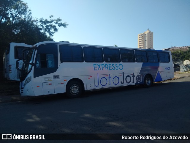 Expresso Jota Jota 4900 na cidade de Santo Antônio de Posse, São Paulo, Brasil, por Roberto Rodrigues de Azevedo. ID da foto: 11531018.