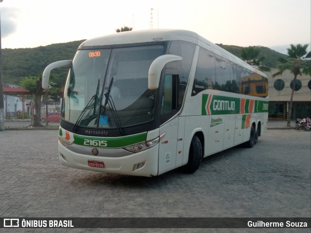 Empresa Gontijo de Transportes 21615 na cidade de Limoeiro, Pernambuco, Brasil, por Guilherme Souza. ID da foto: 11531044.