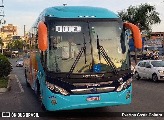 Planeta Transportes Rodoviários 2193 na cidade de Cariacica, Espírito Santo, Brasil, por Everton Costa Goltara. Número da foto: #11530909.